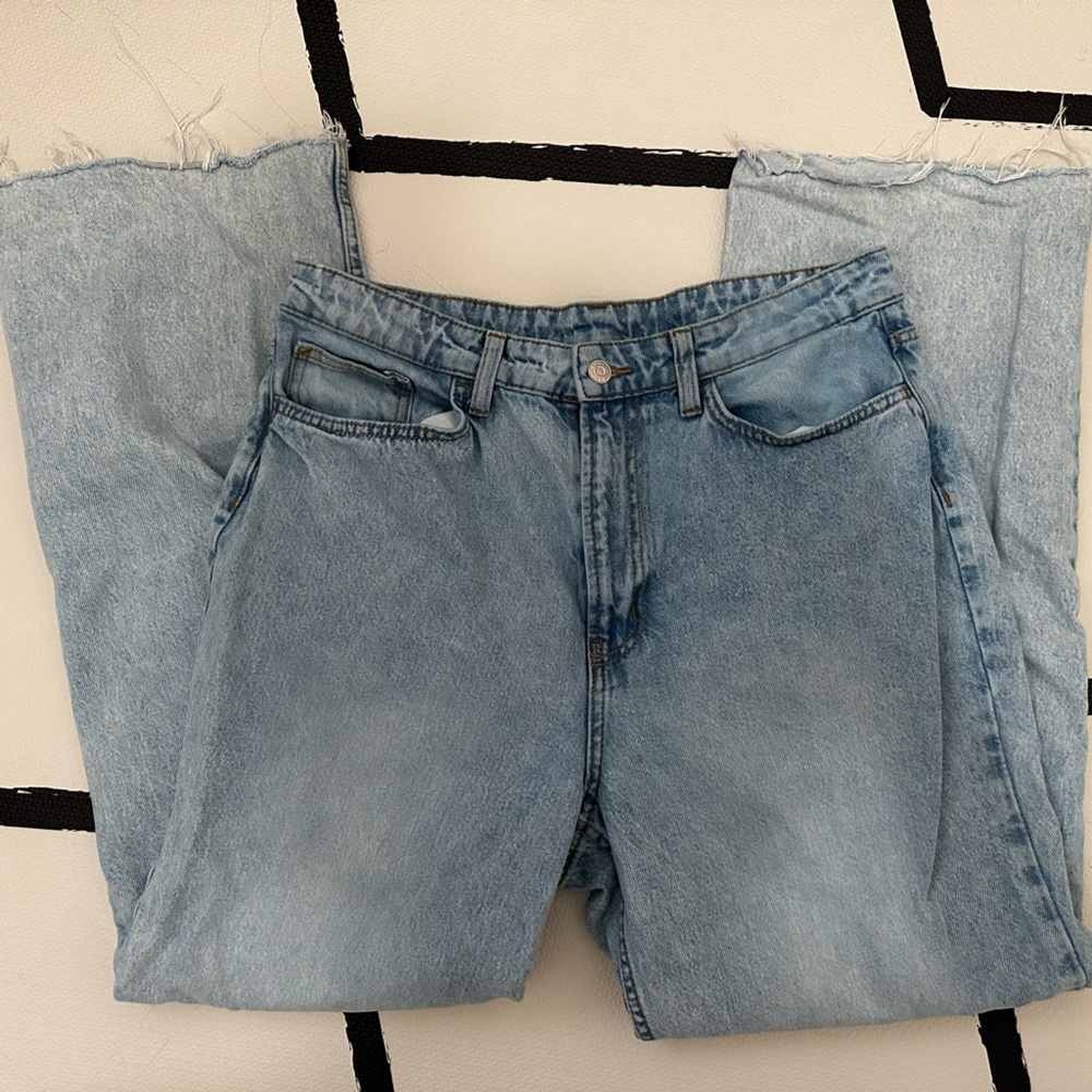Curvy Fit Wide Ultra High Jeans H&M